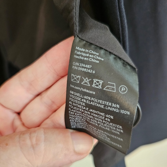 H&M Navy Blue Blazer - Picture 4 of 4